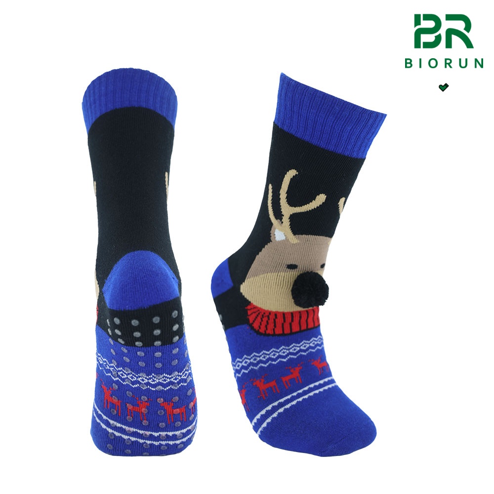 柏润圣诞袜家居袜